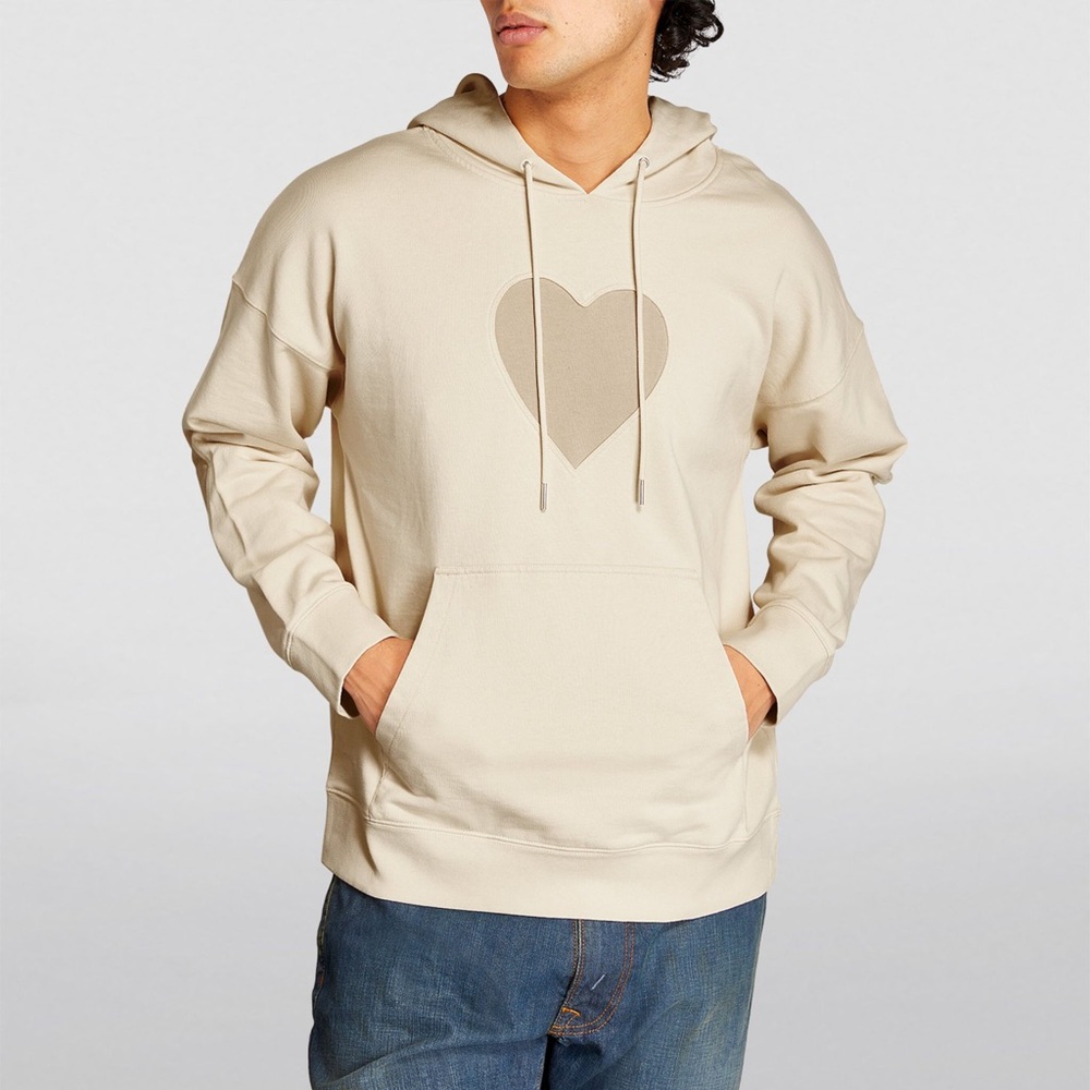 🤍 nwt | Sandro | unisex heart hoodie